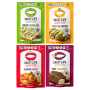 The Saucy Lips Four-Flavor Variety Pack