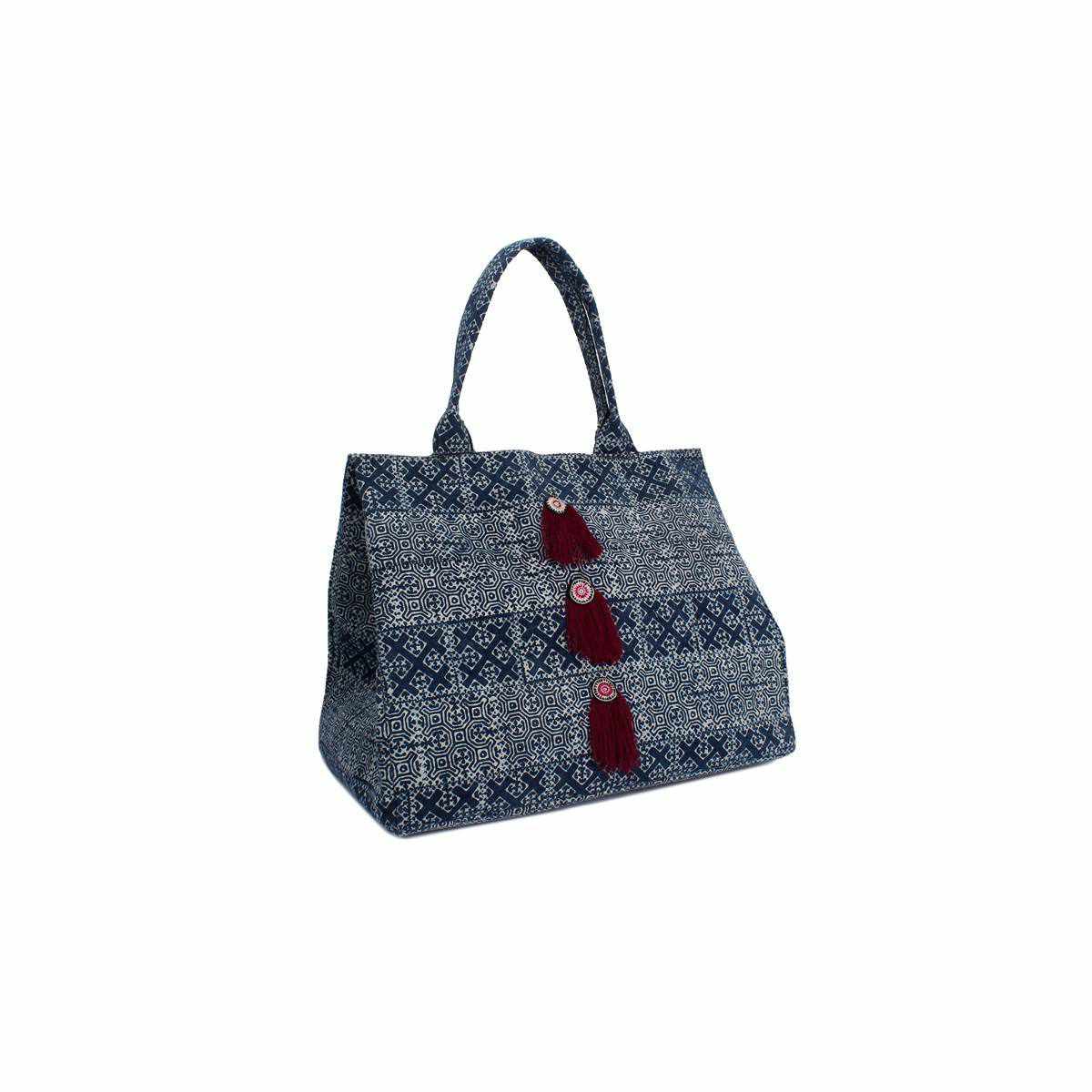 Oasis Batik Elephant Tote Bag - Thailand