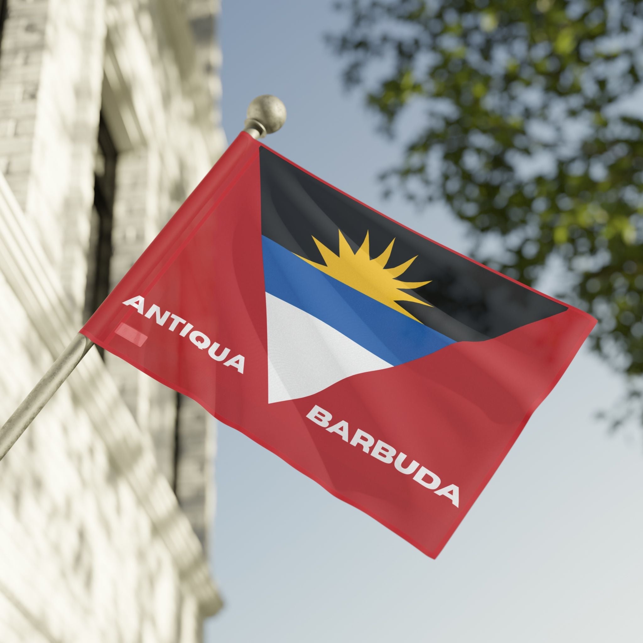 Antigua and Barbuda Flag Wall Art