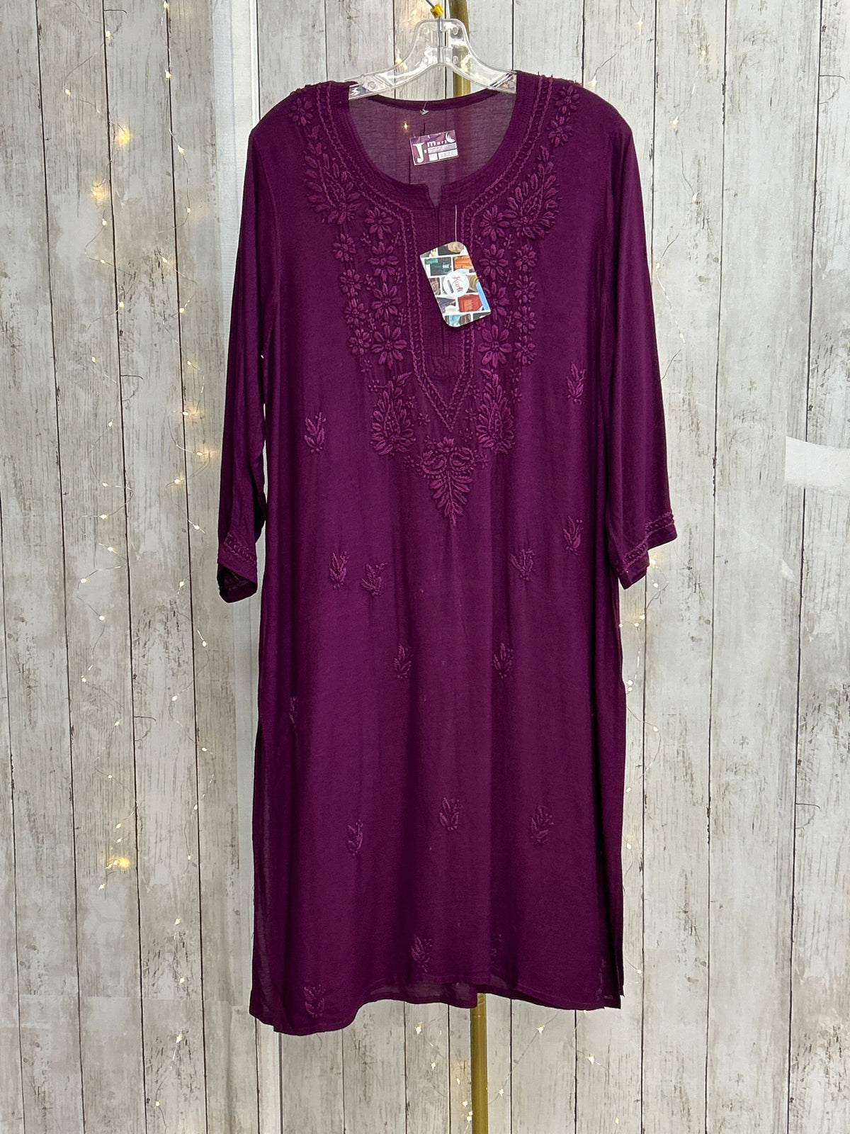Rayon Chikankari kurti