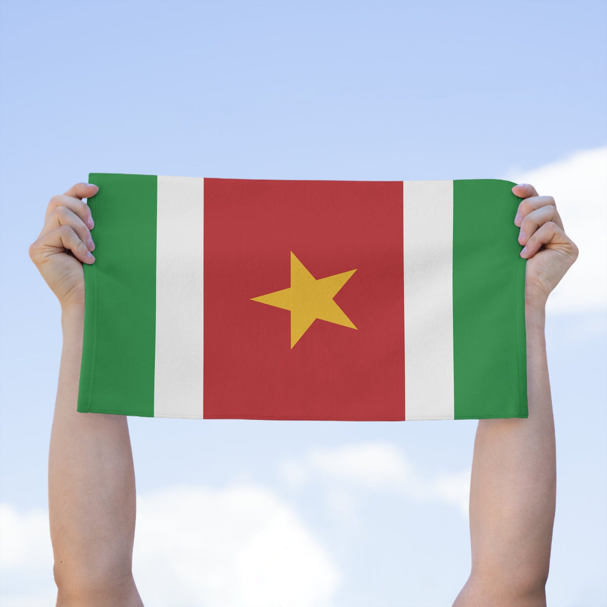Suriname Flag Rally Towel