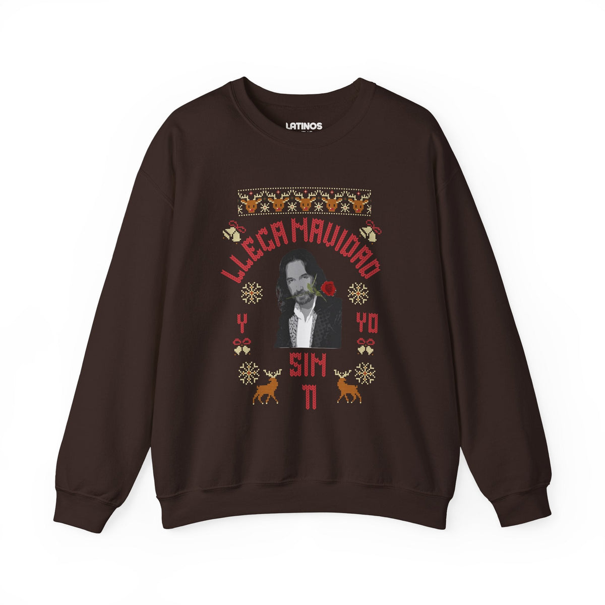 Llega Navidad Y Yo Sin Ti Marco Antonio Latino Navidad Ugly Christmas Sweater | 3 Colors