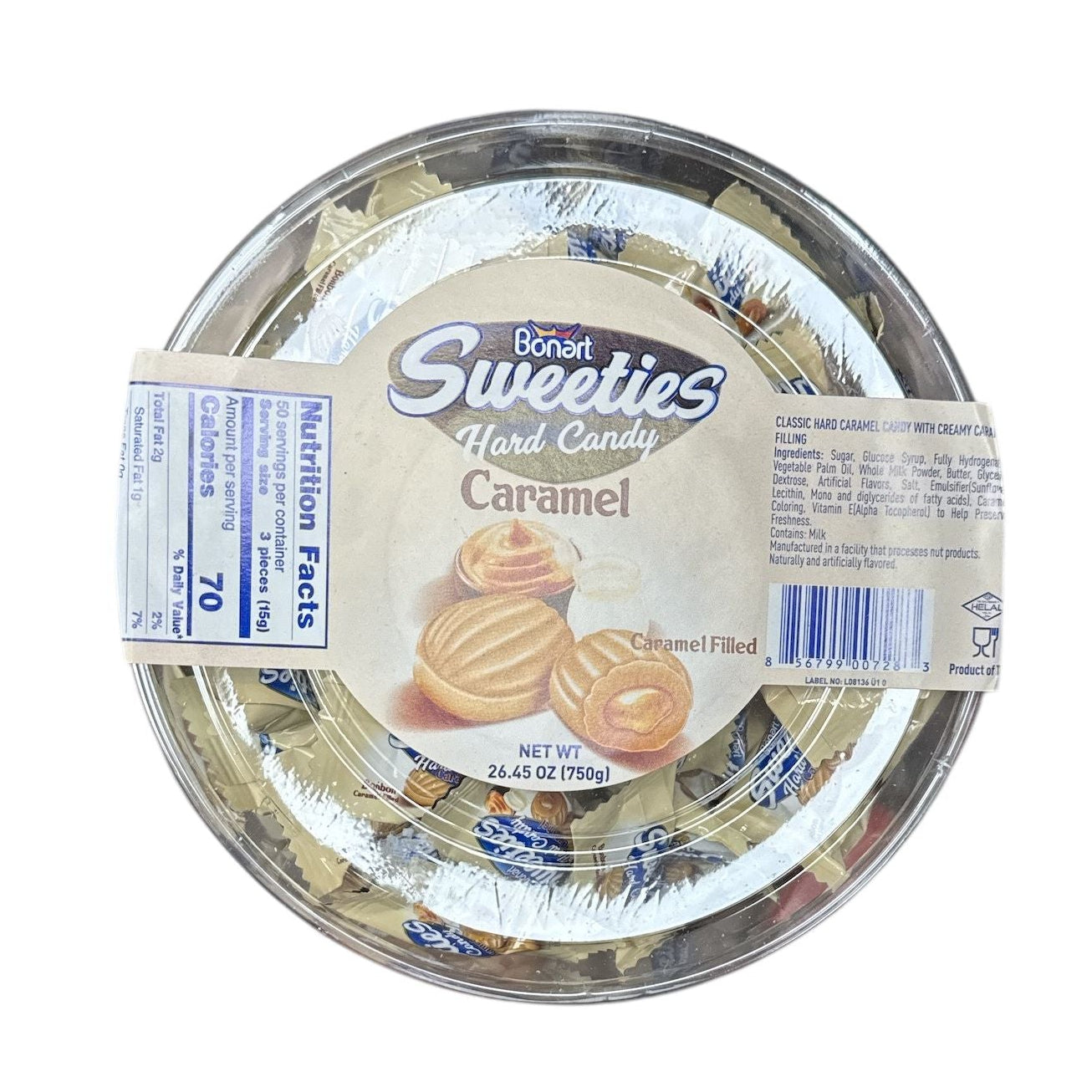 Market – Bonart 1Lb Caramel Hard Candy