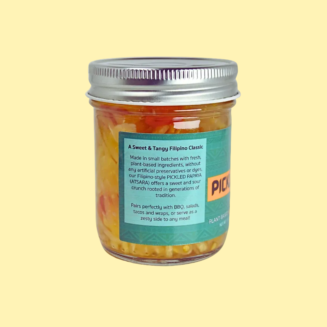 Pickled Papaya Atsara Petite Jar (8 oz)