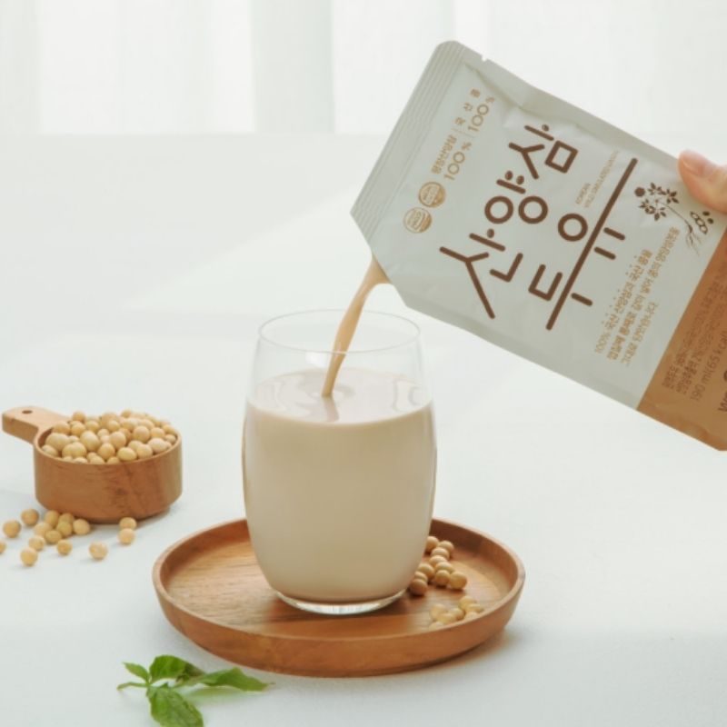 Wild-Cultivated Ginseng Soy Milk (190ml x 15 Packs)