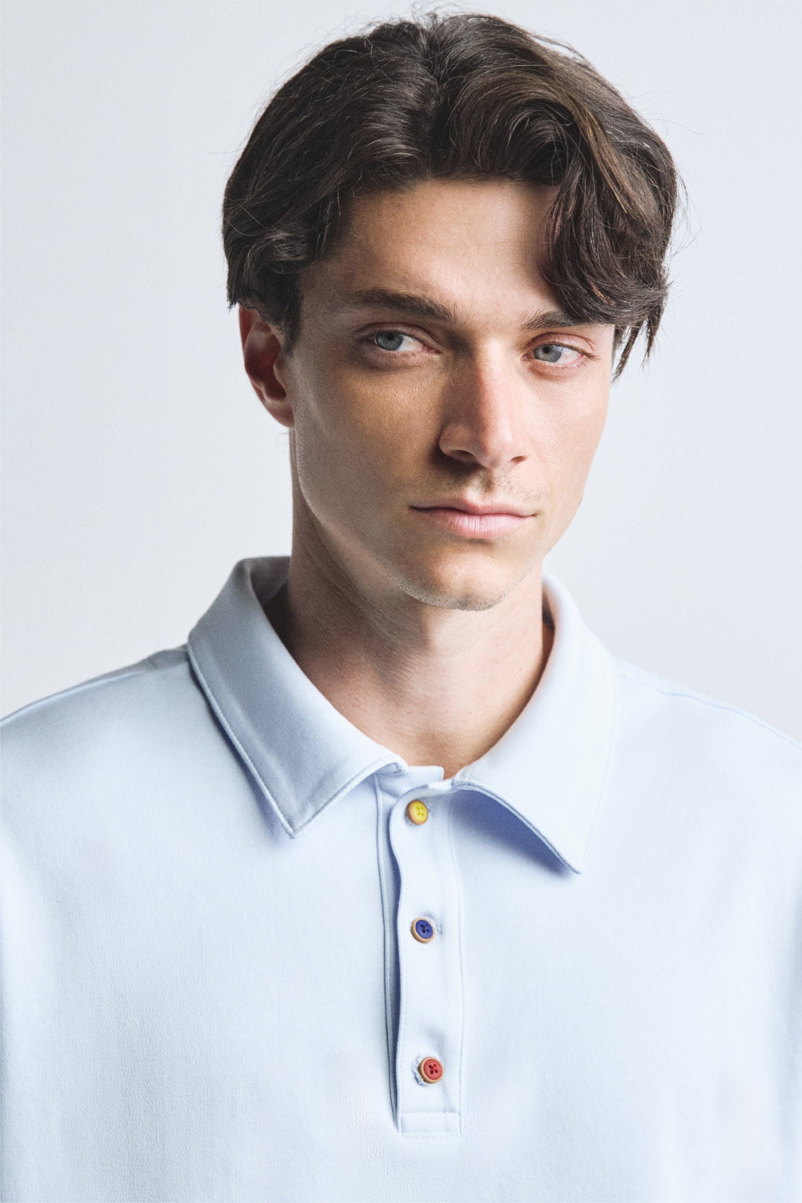 Spring short sleeve polo for men