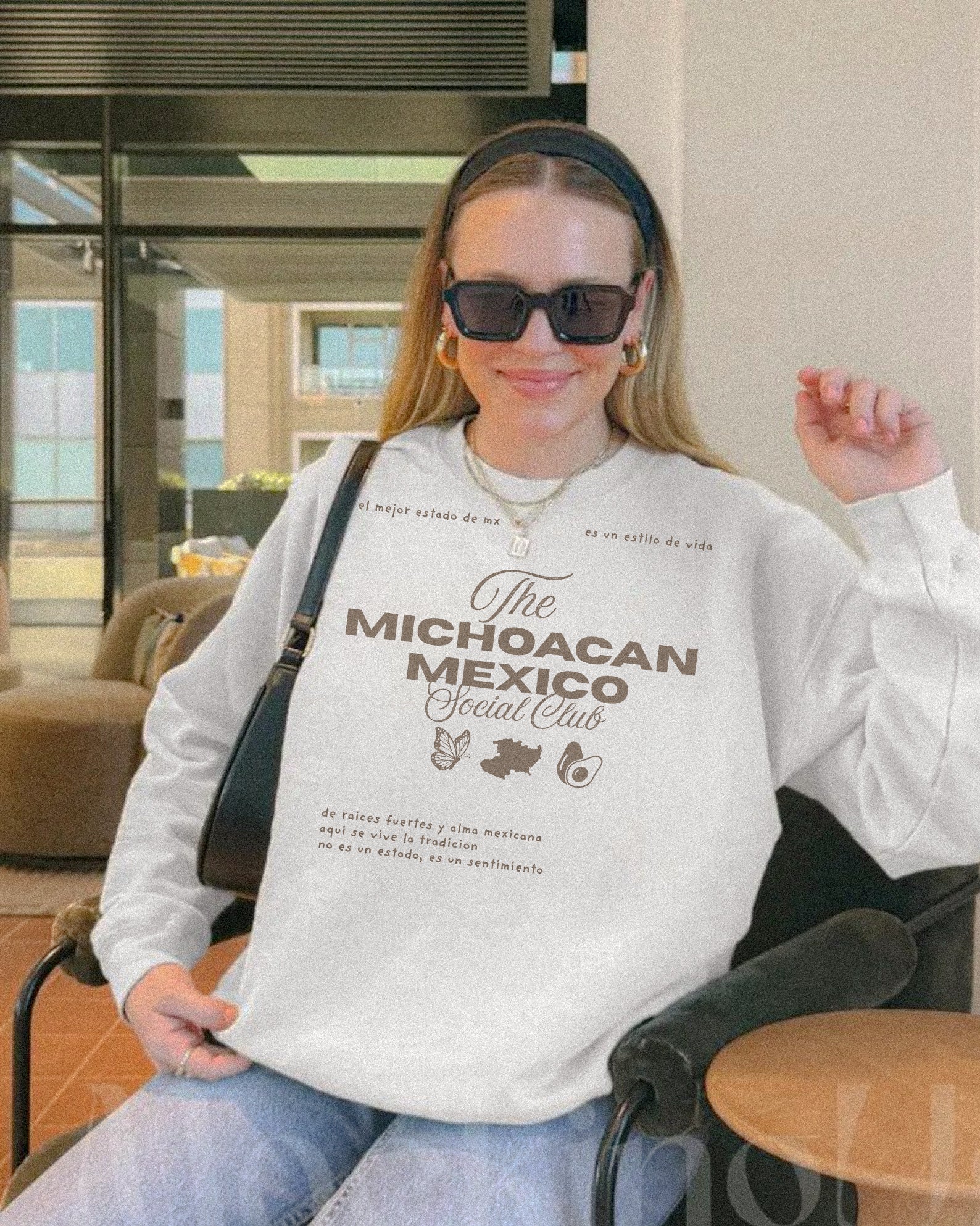 Michoacan Social Club Crewneck • Tee