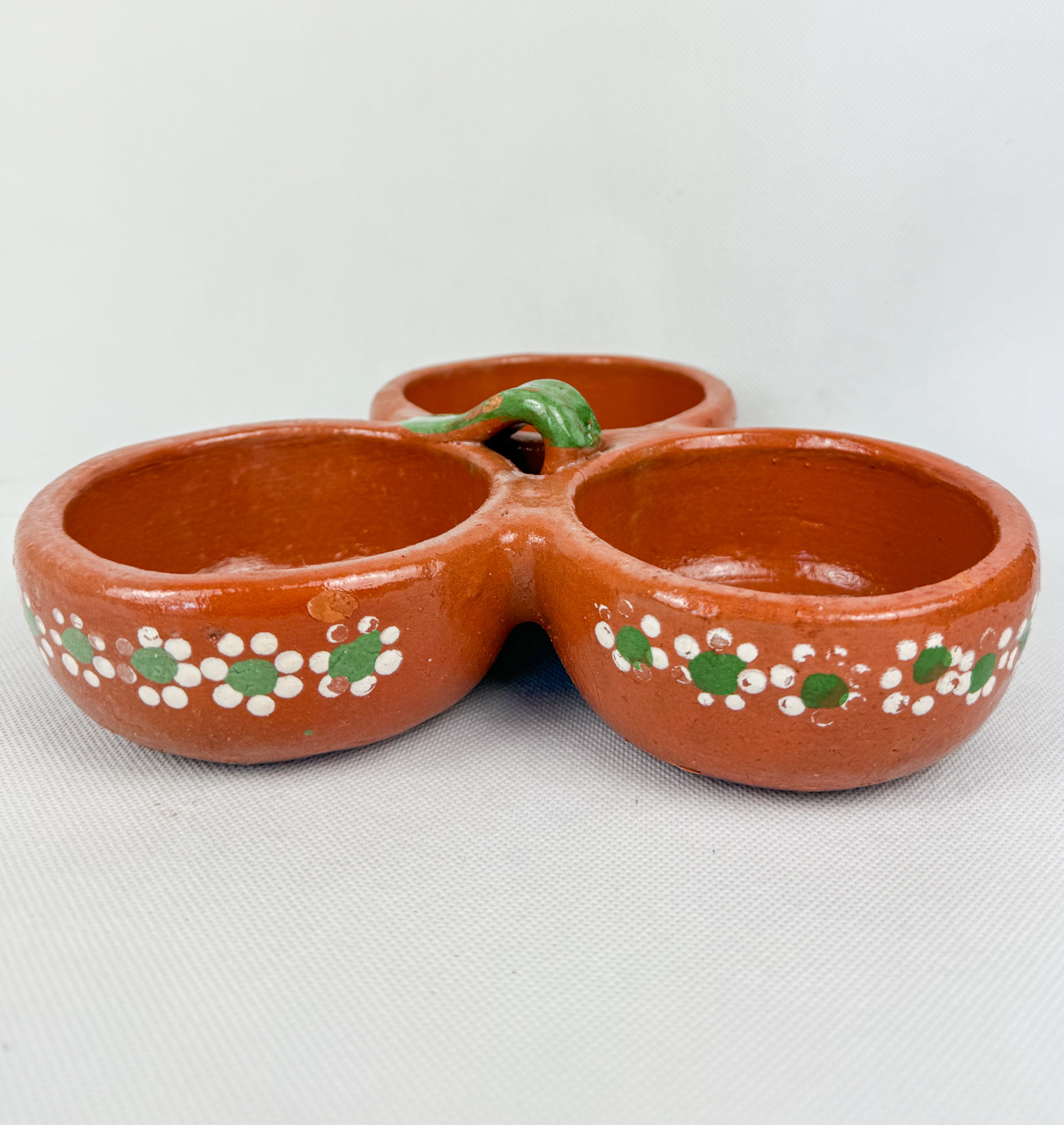 Traditional Clay bowl 3 in 1 - Salsera 3 en 1