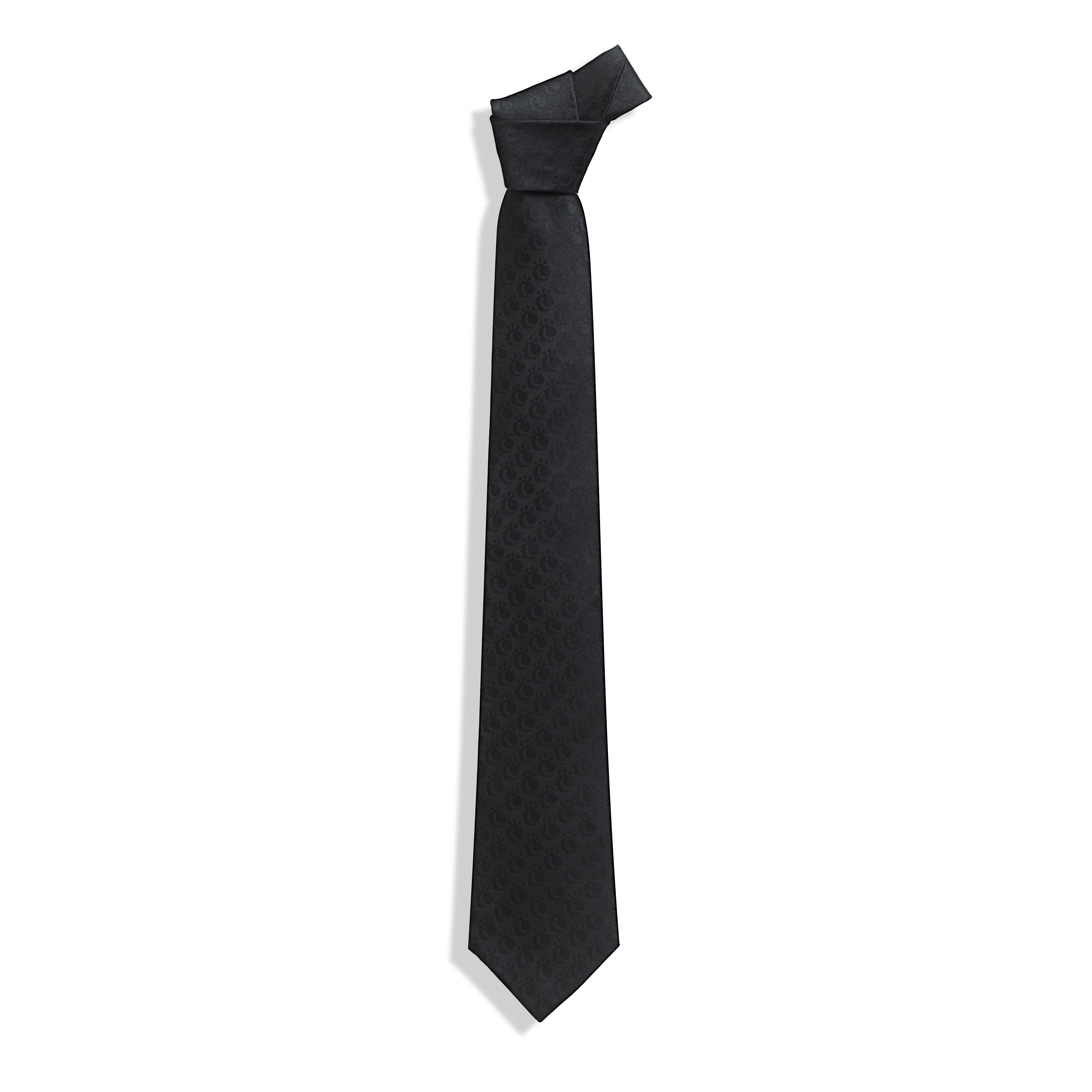 Crimson Elegance in Black
