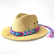 Woven Friendship Adjustable Hat Band Macrame - Mexico