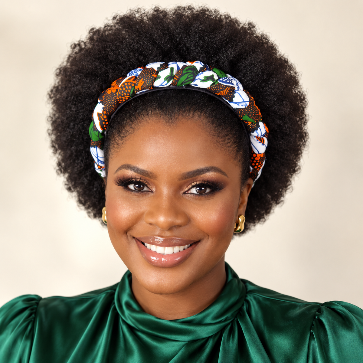 Nakito Padded Ankara Headband