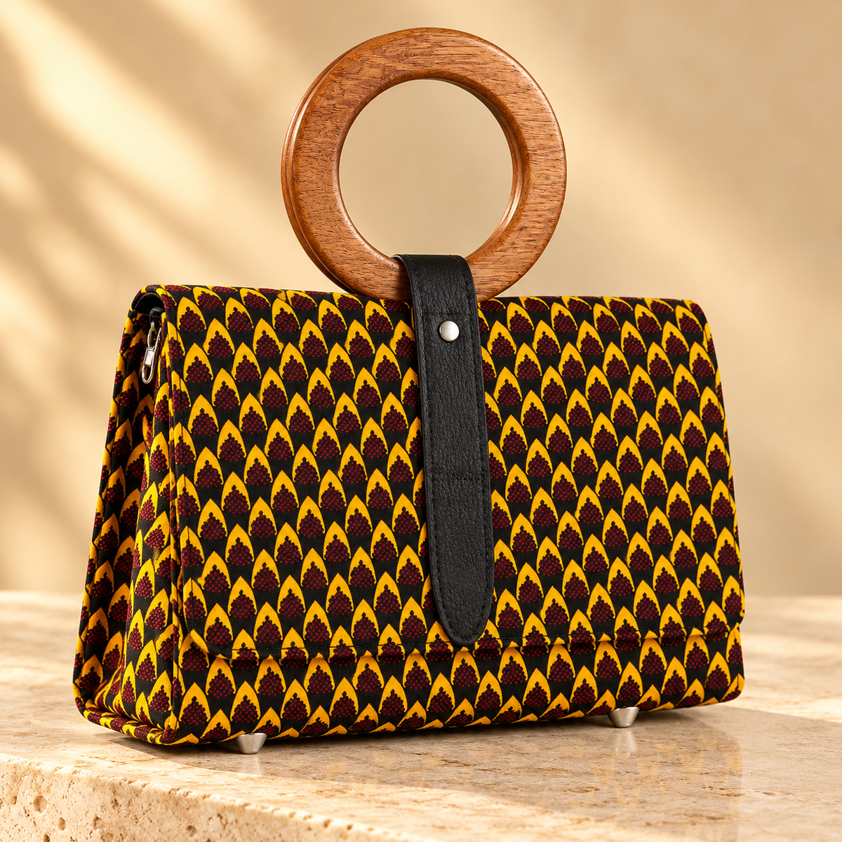 Aliyah African Print Hand Bag