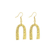 Brass Arch Brass Earrings for Women - Bundi