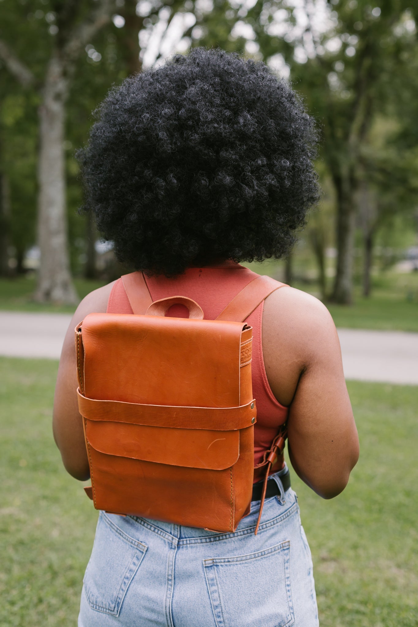 The Simon Leather Backpack