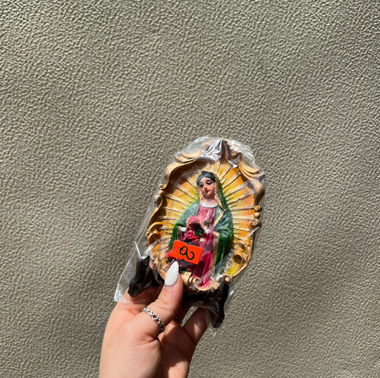 Small Saint Decor San Judas Y Virgen De Guadalupe