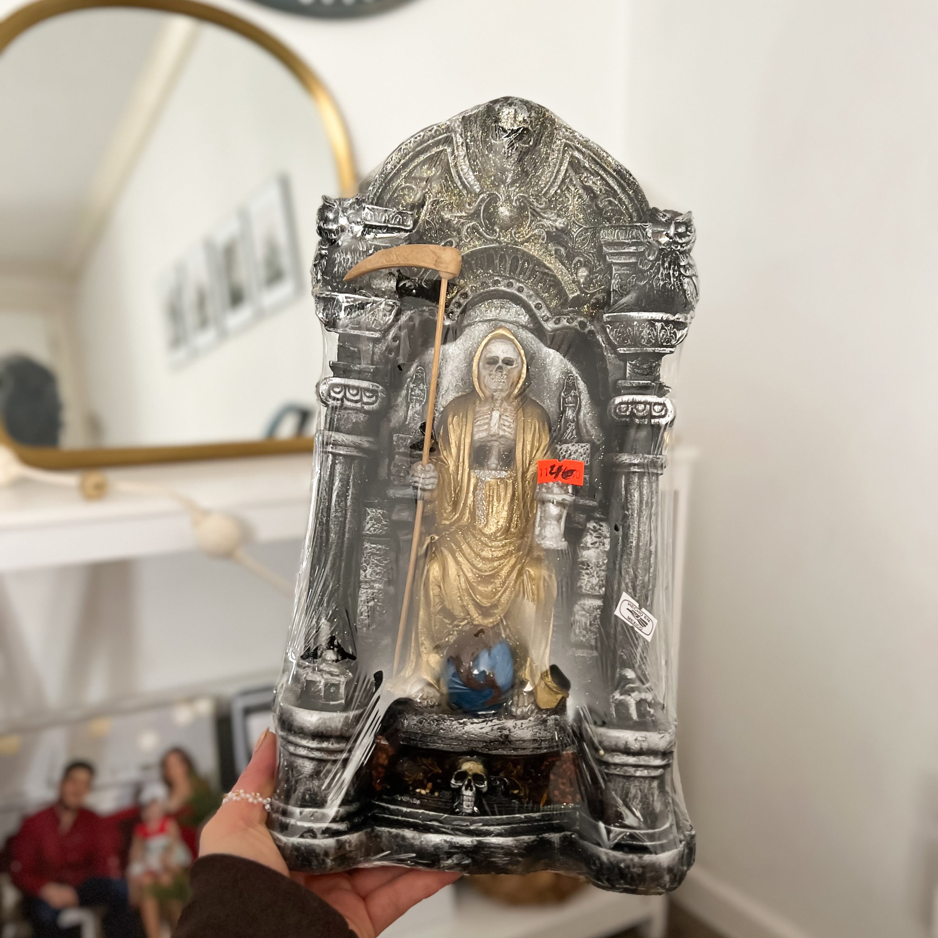 La Santa Muerte Statue Decor