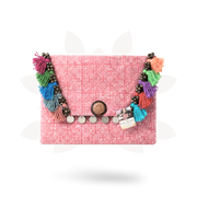 Boho-chic Batik Clutch Bag - Thailand