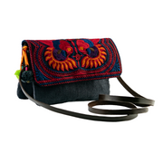 Fernanda Embroidered Convertible Crossbody | Clutch Bag - Thailand