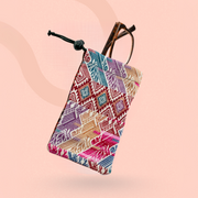 Pick Color: Sunglass | Eyeglass Case Up-cycled Textile One-of-a-kind Huipil - Guatemala