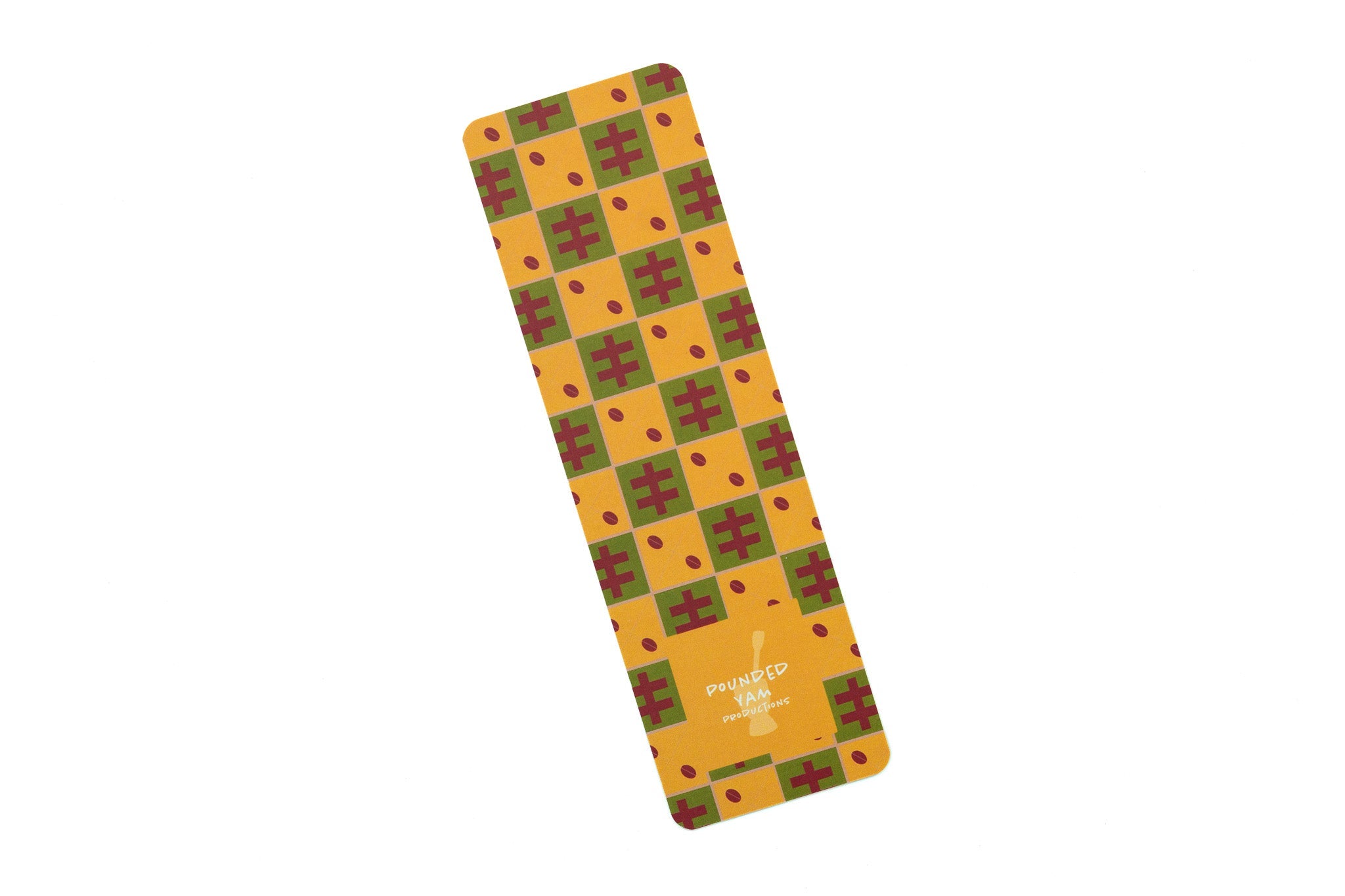 African Print Bookmark - Cowries (Ankara)