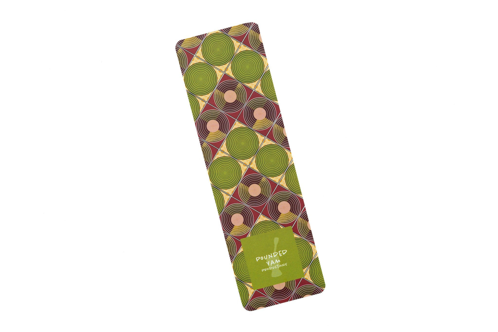 African Print Bookmark - Discs (Ankara)