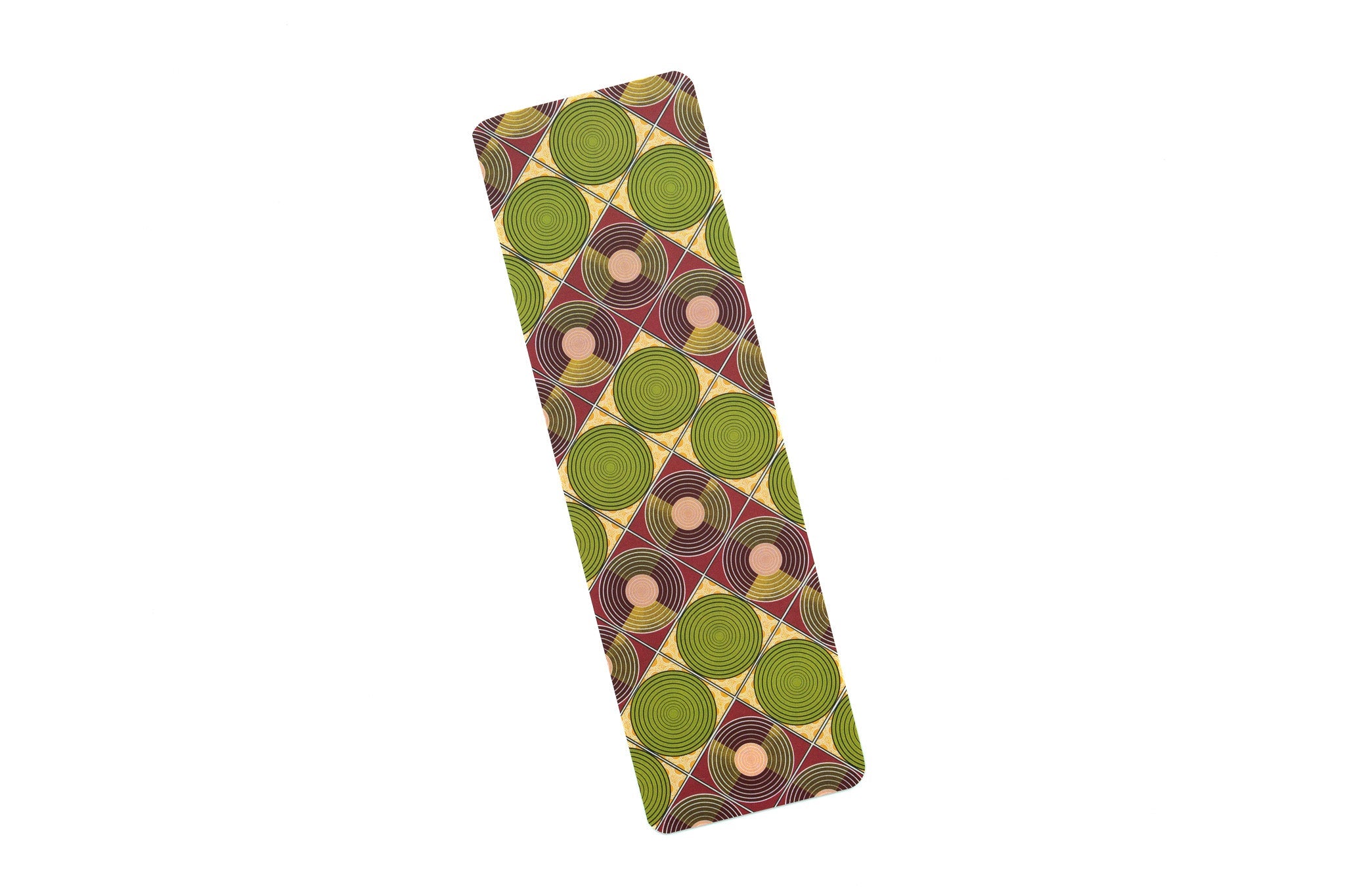 African Print Bookmark - Discs (Ankara)