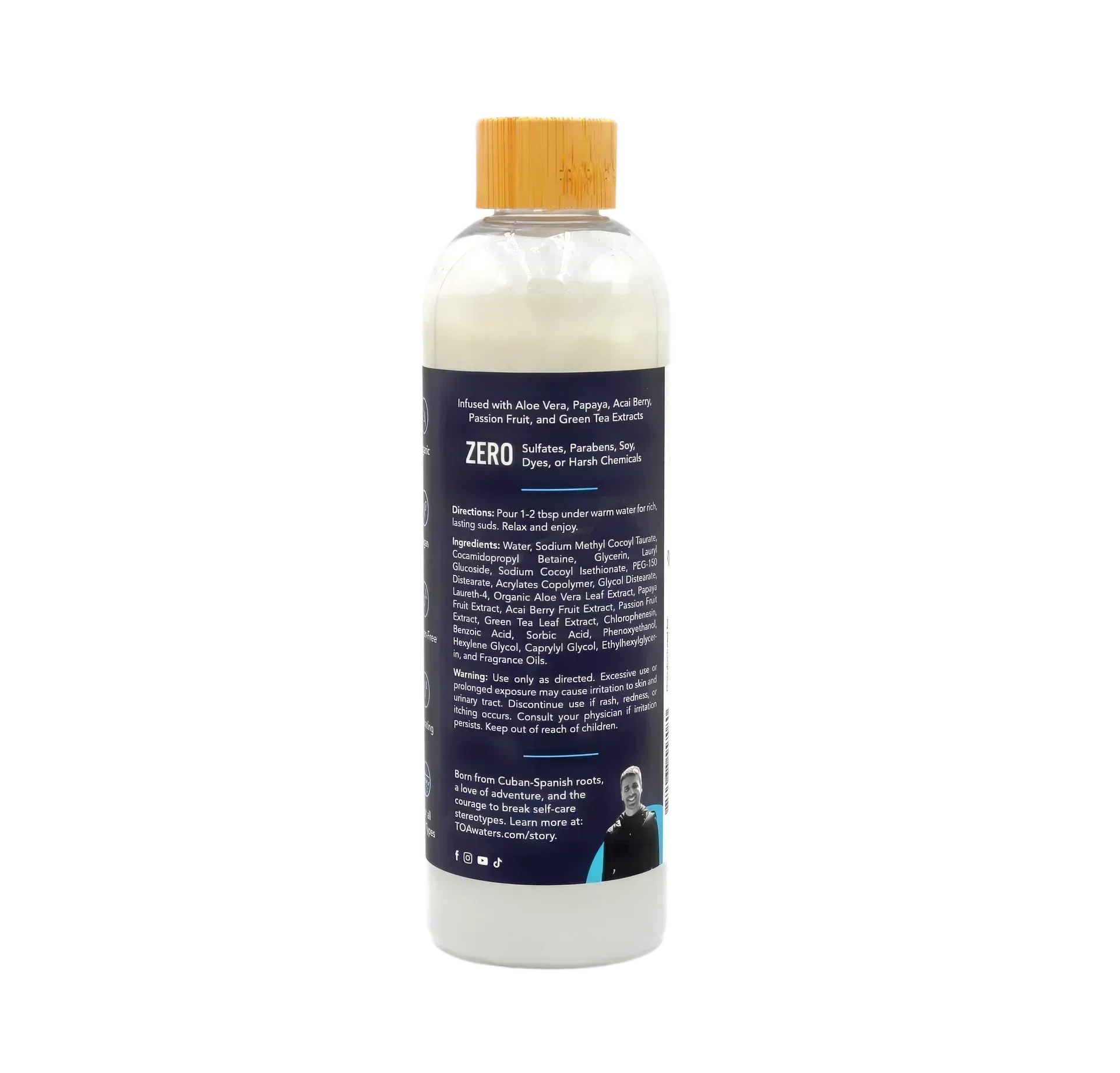 Tuscarora Creek Bubble Bath - Amber, Cedar, and Lemon