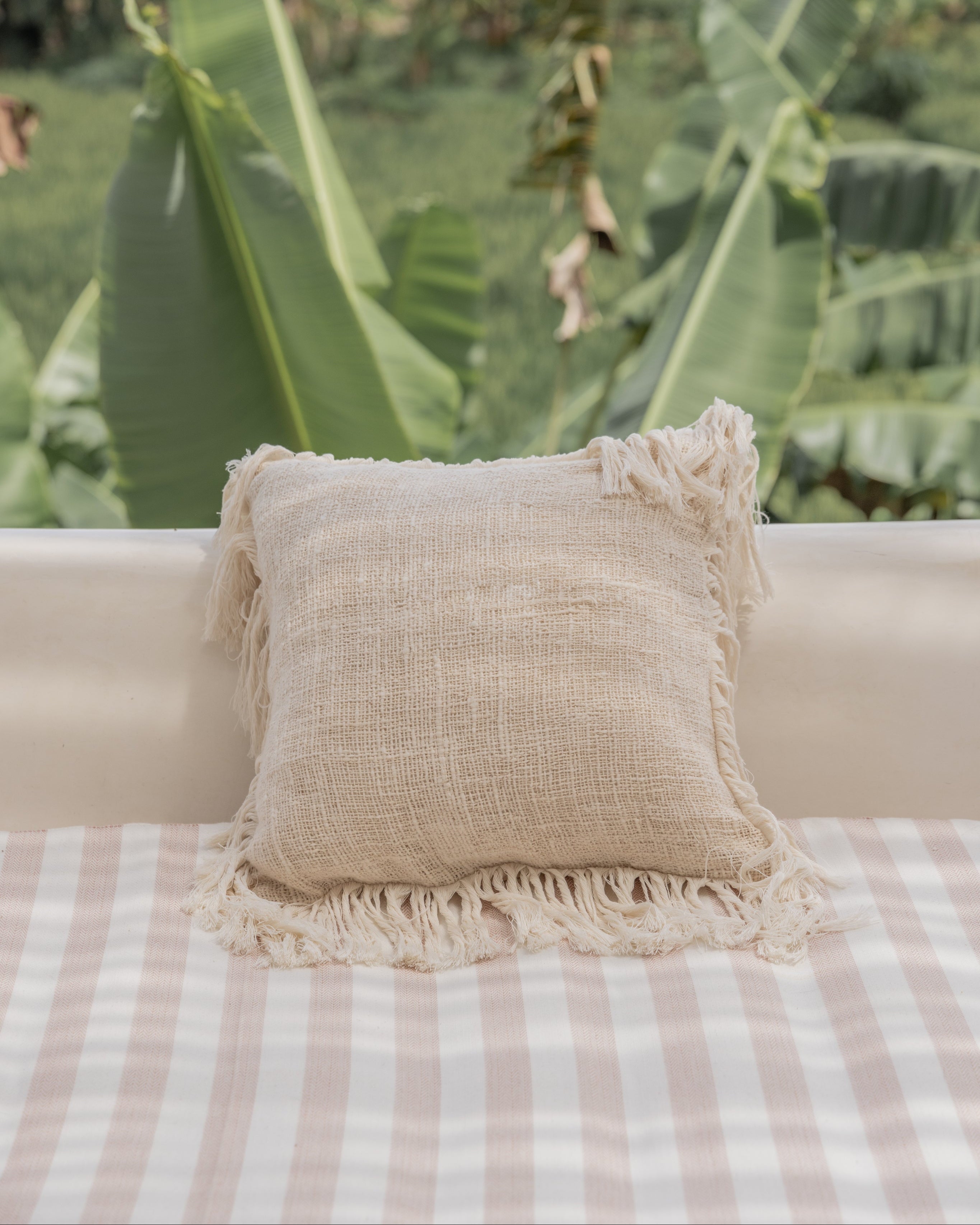 Organic Cotton Throw Pillows