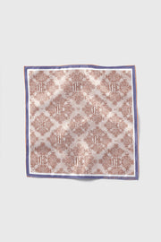 Baroque Flower Silk Scarf