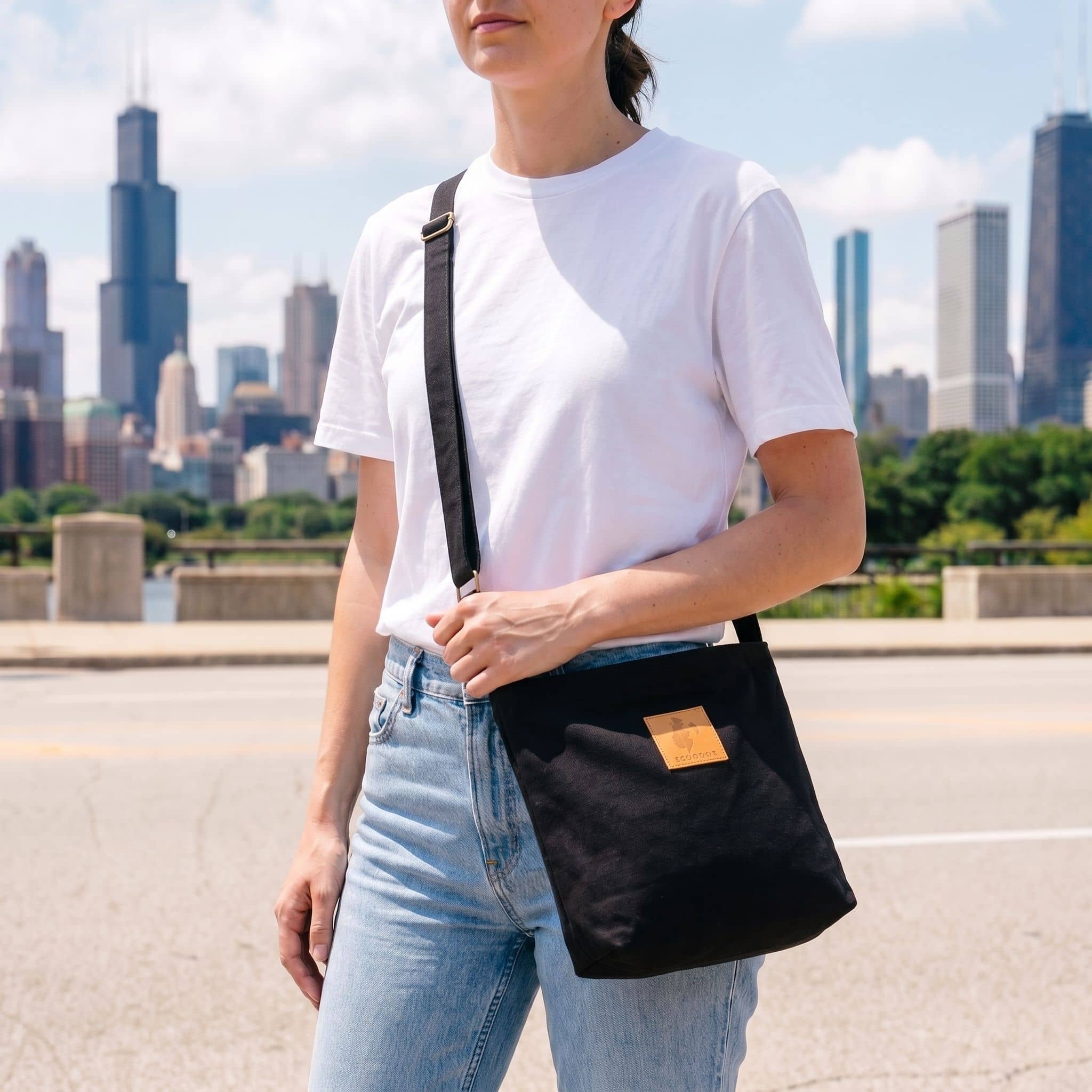 The Mini Amani Canvas Crossbody Bag Unisex