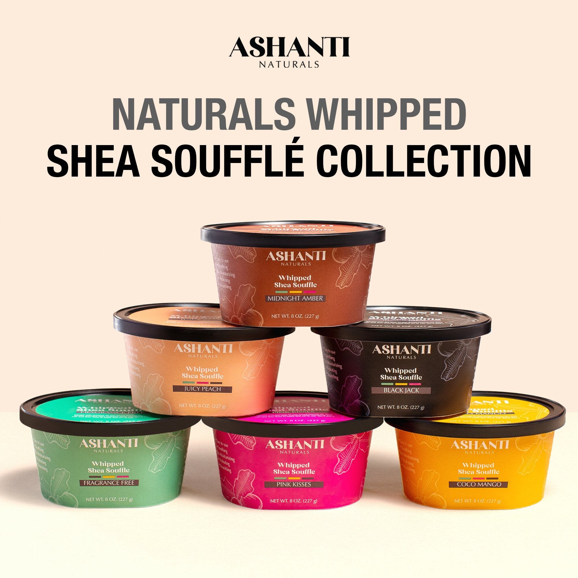 ASHANTI NATURALS Shea Souffle BlackJack