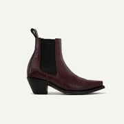 The Sandra Boot in Burgundy