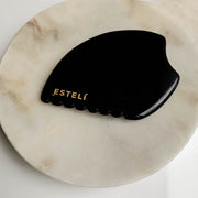 Esteli Black Obsidian Gua Sha, Face & Body