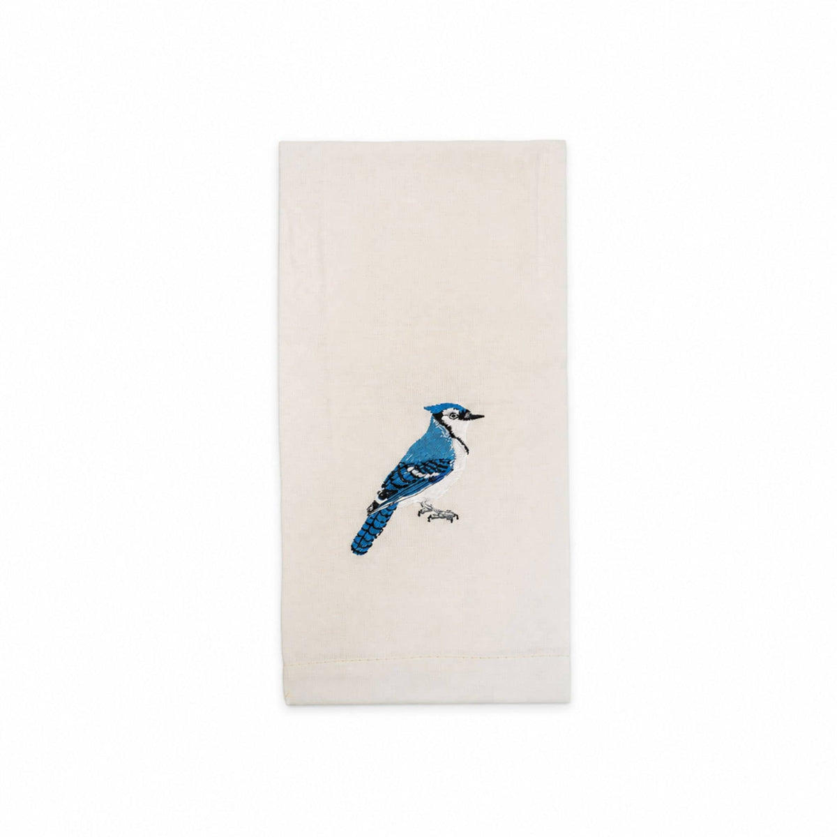 100% Cotton Tea Towels with Bird Embroidery - Kitchen Towels