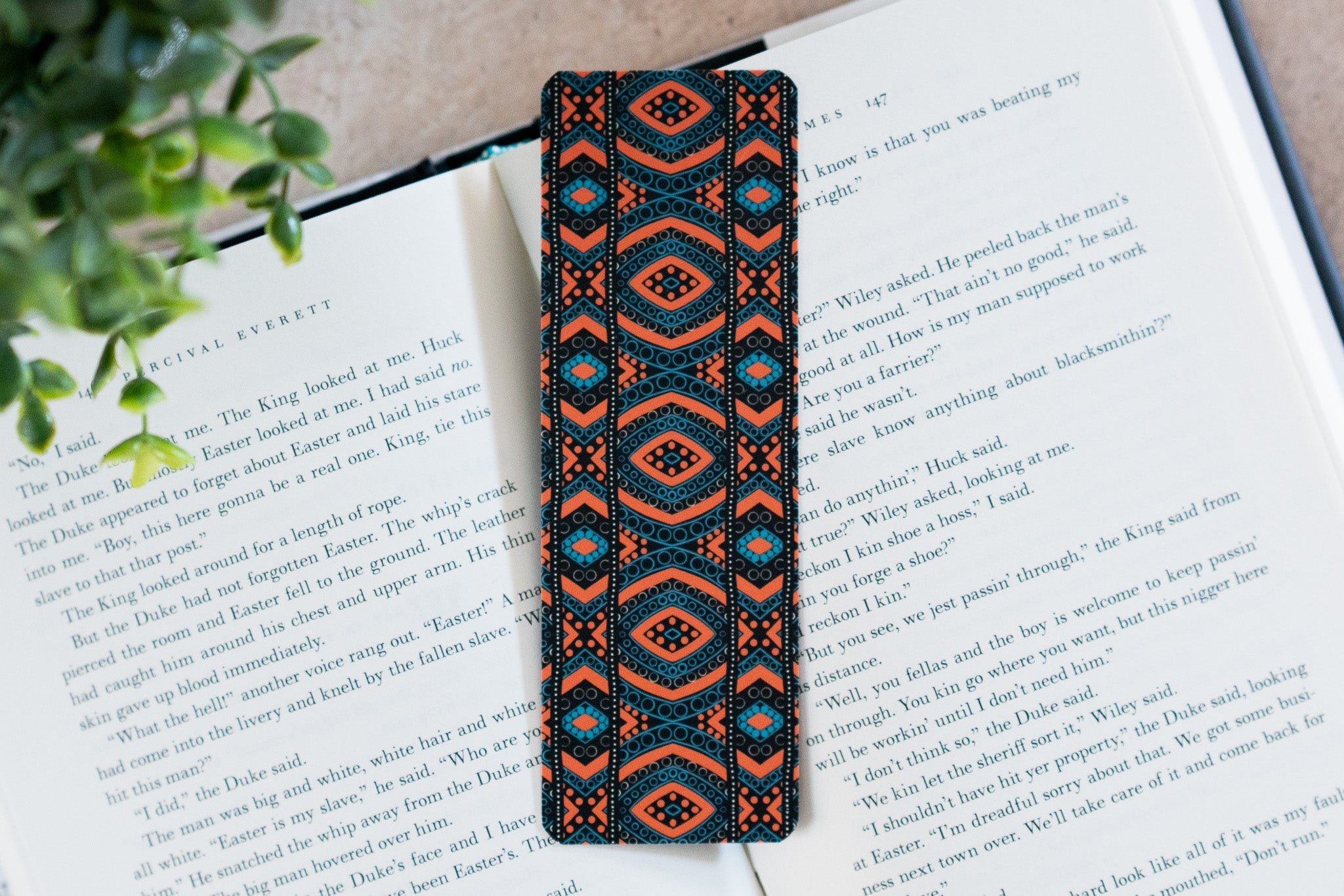African Print Bookmark - Diamonds (Ankara)
