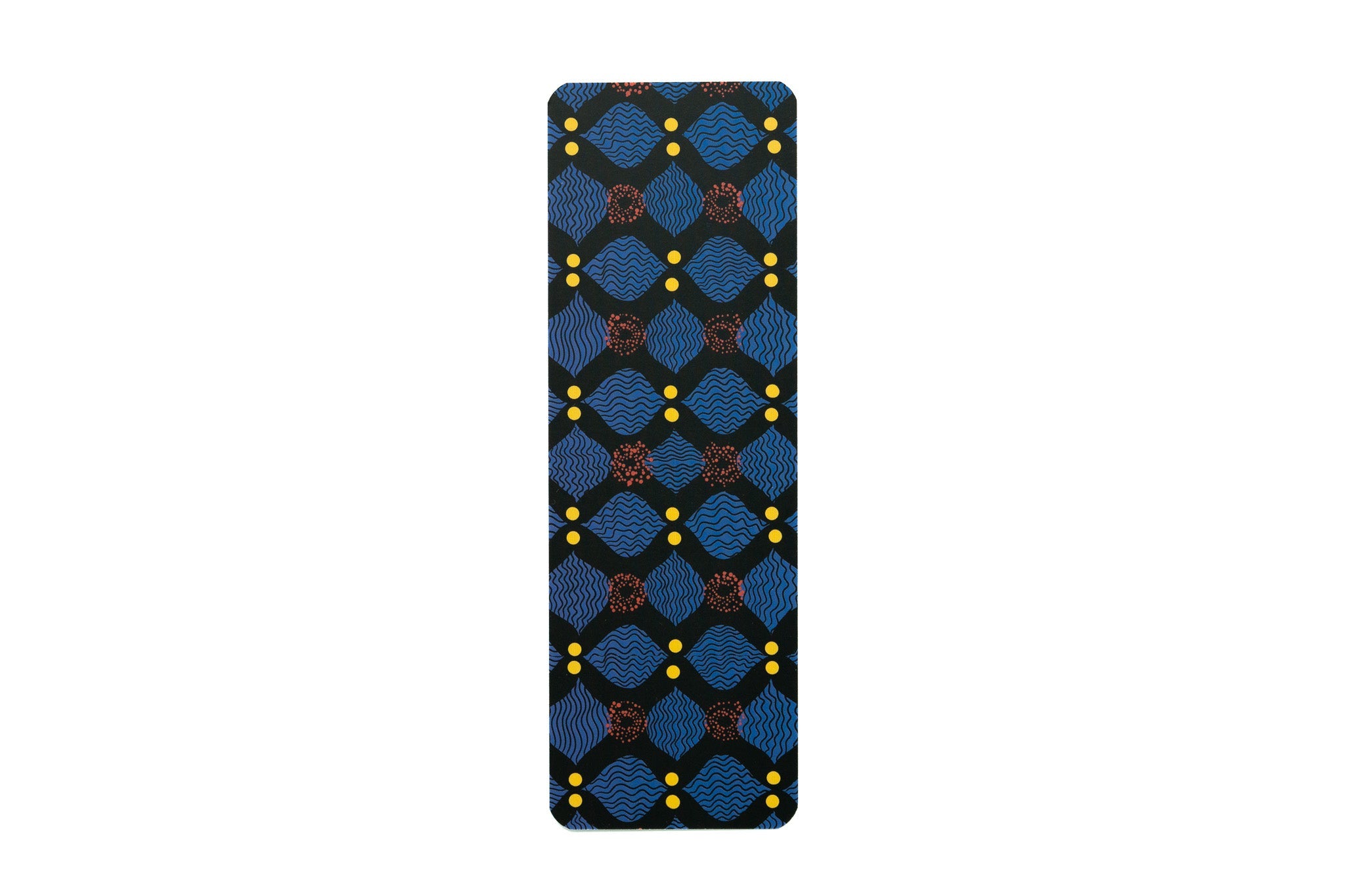 African Print Bookmarks - X