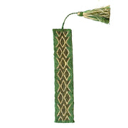 Cardwoven Raffia Bookmark - Green
