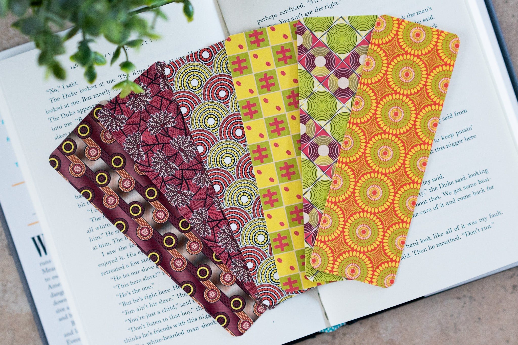 African Print Bookmark - BP (Ankara)