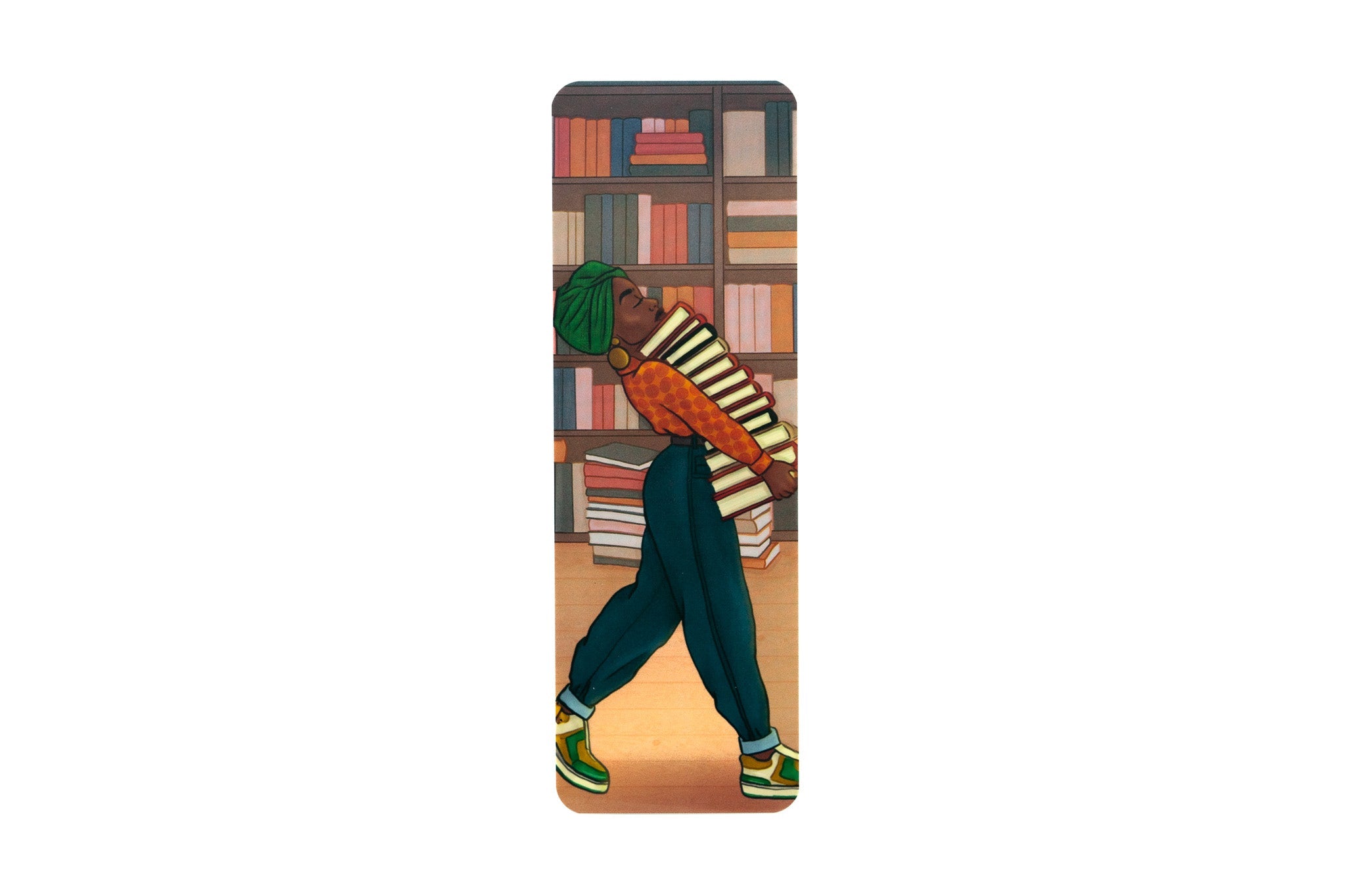 Bookmark - Black Girl Book Stacks
