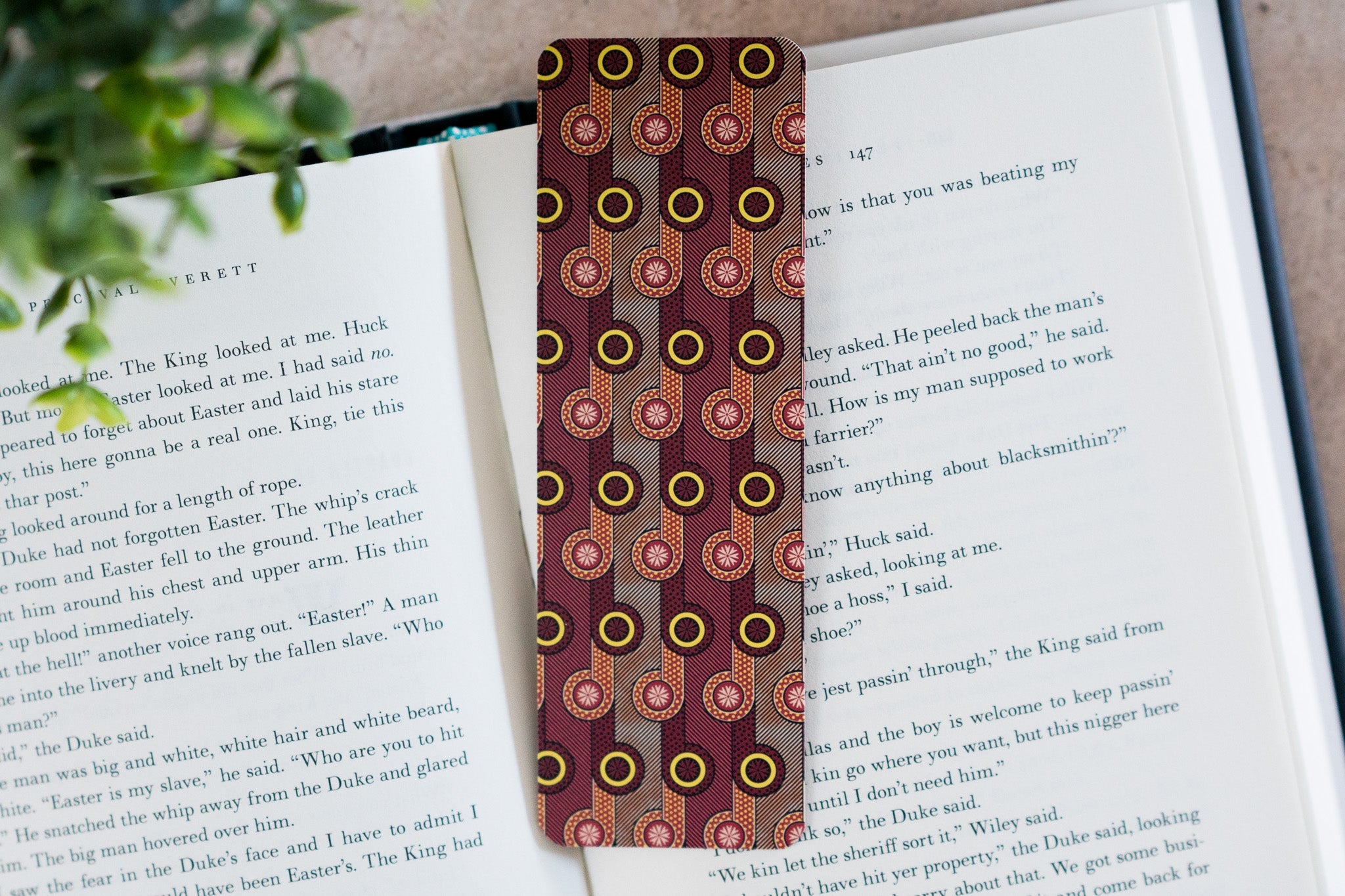 African Print Bookmark - BP (Ankara)