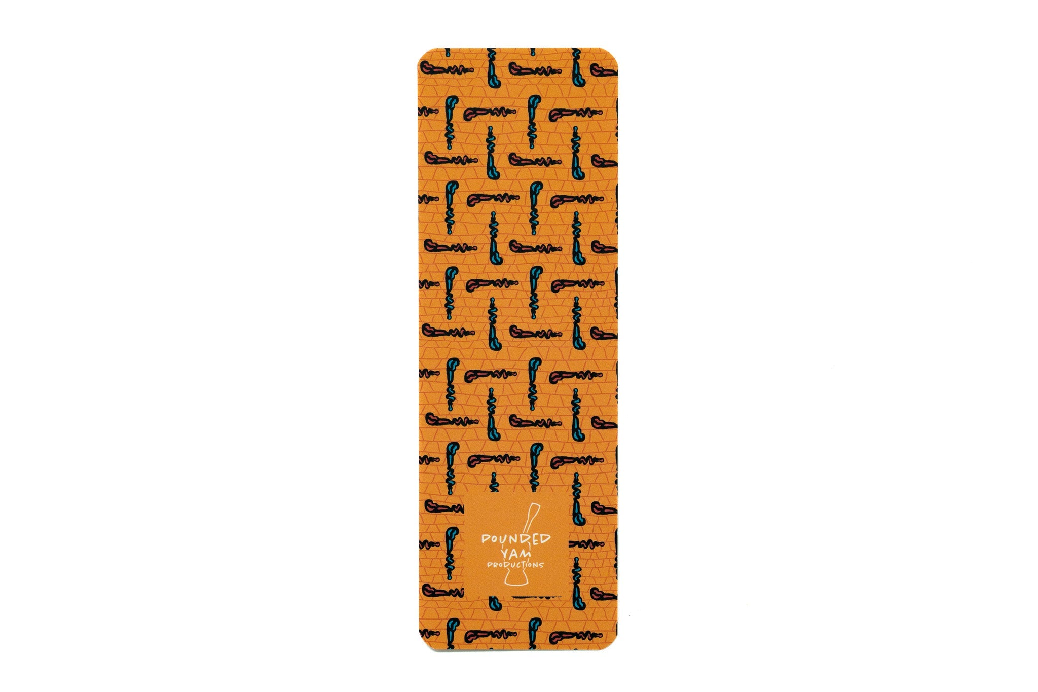 African Print Bookmark - Walking Sticks (Ankara)