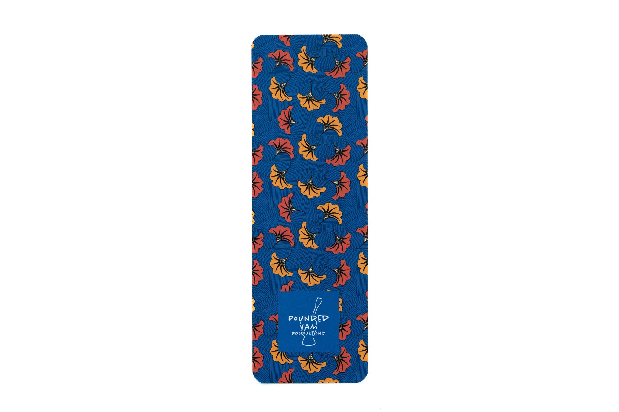 African Print Bookmark - Wedding Flowers (Ankara)