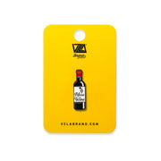 VZLA Red Wine Bottle Pin