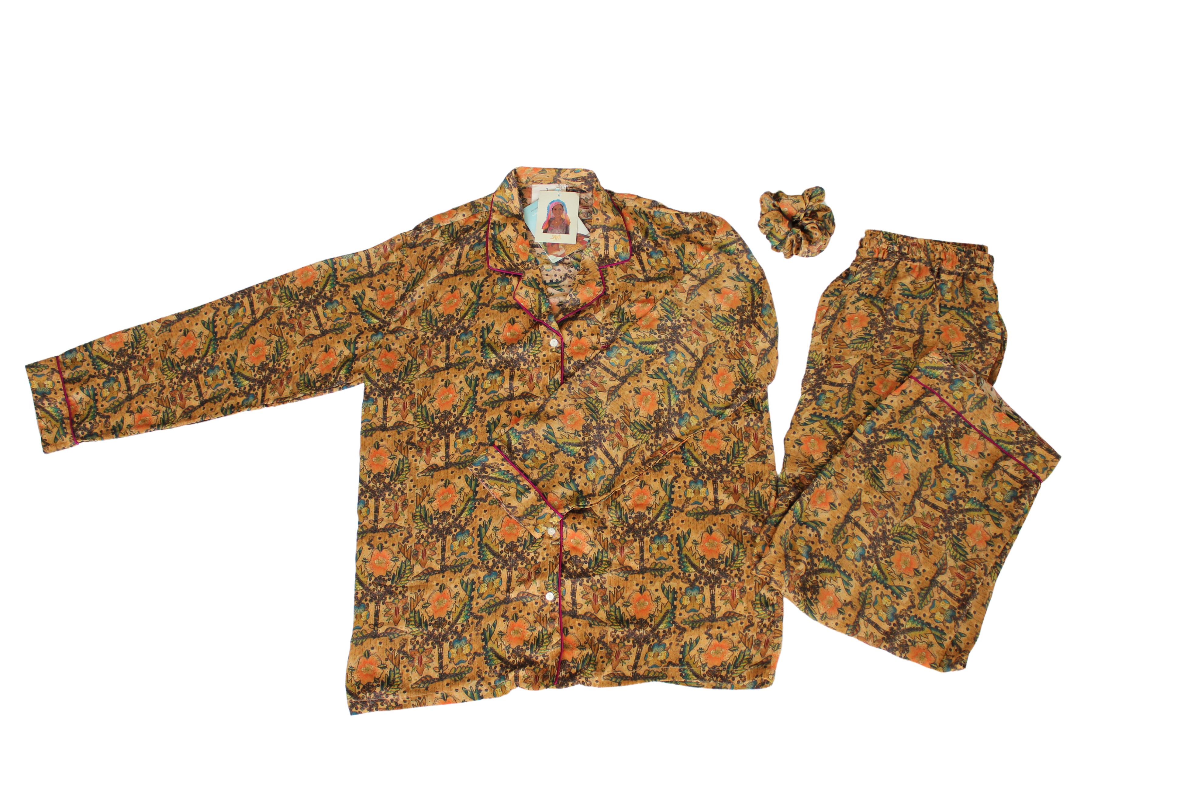 Upcycled Sari Loungewear Sets-M/L