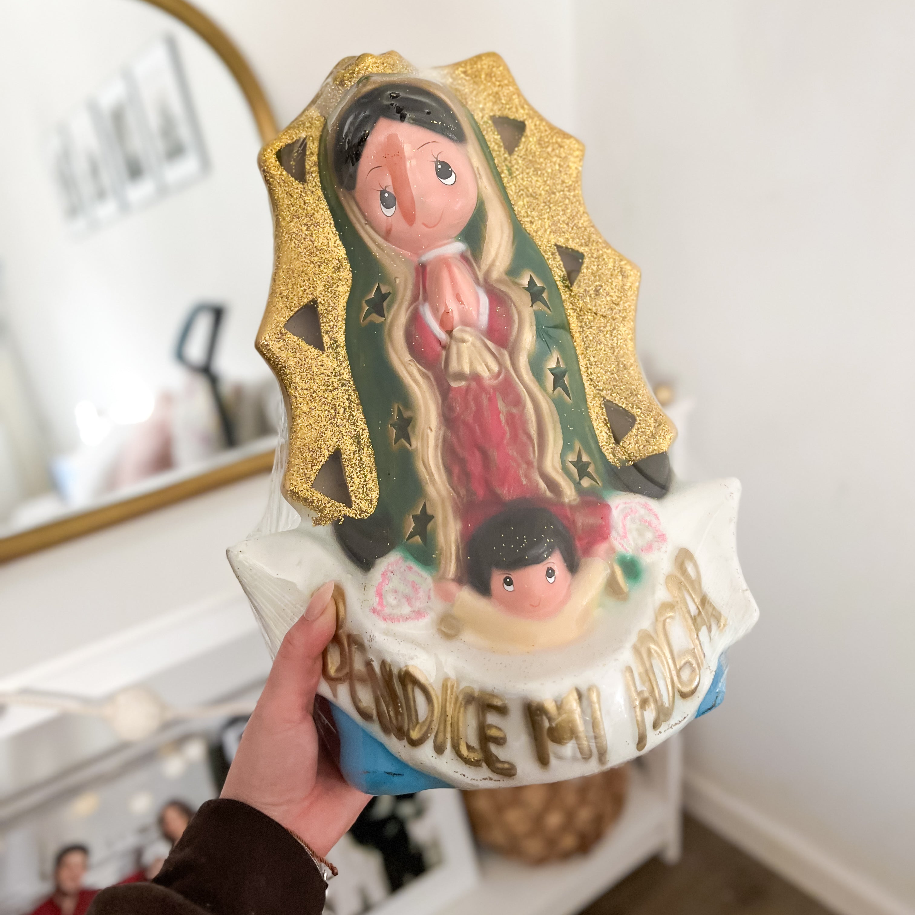 Bendice Mi Hogar Virgencita Nightlamp