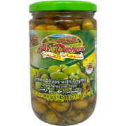 Green Olives with Thyme 300g