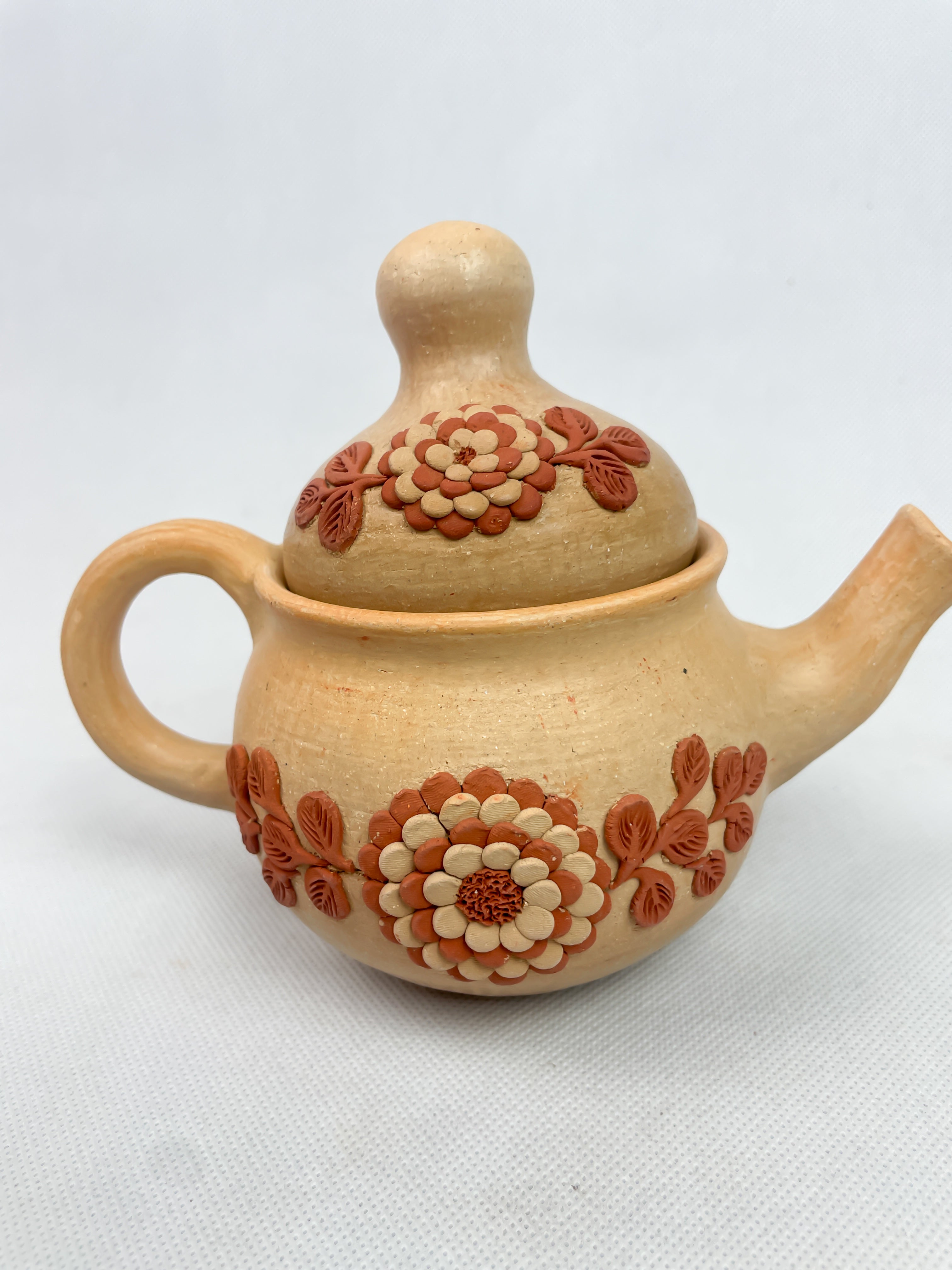 Velasco Oaxaca Red Clay Tea Pot - Tetera Barro