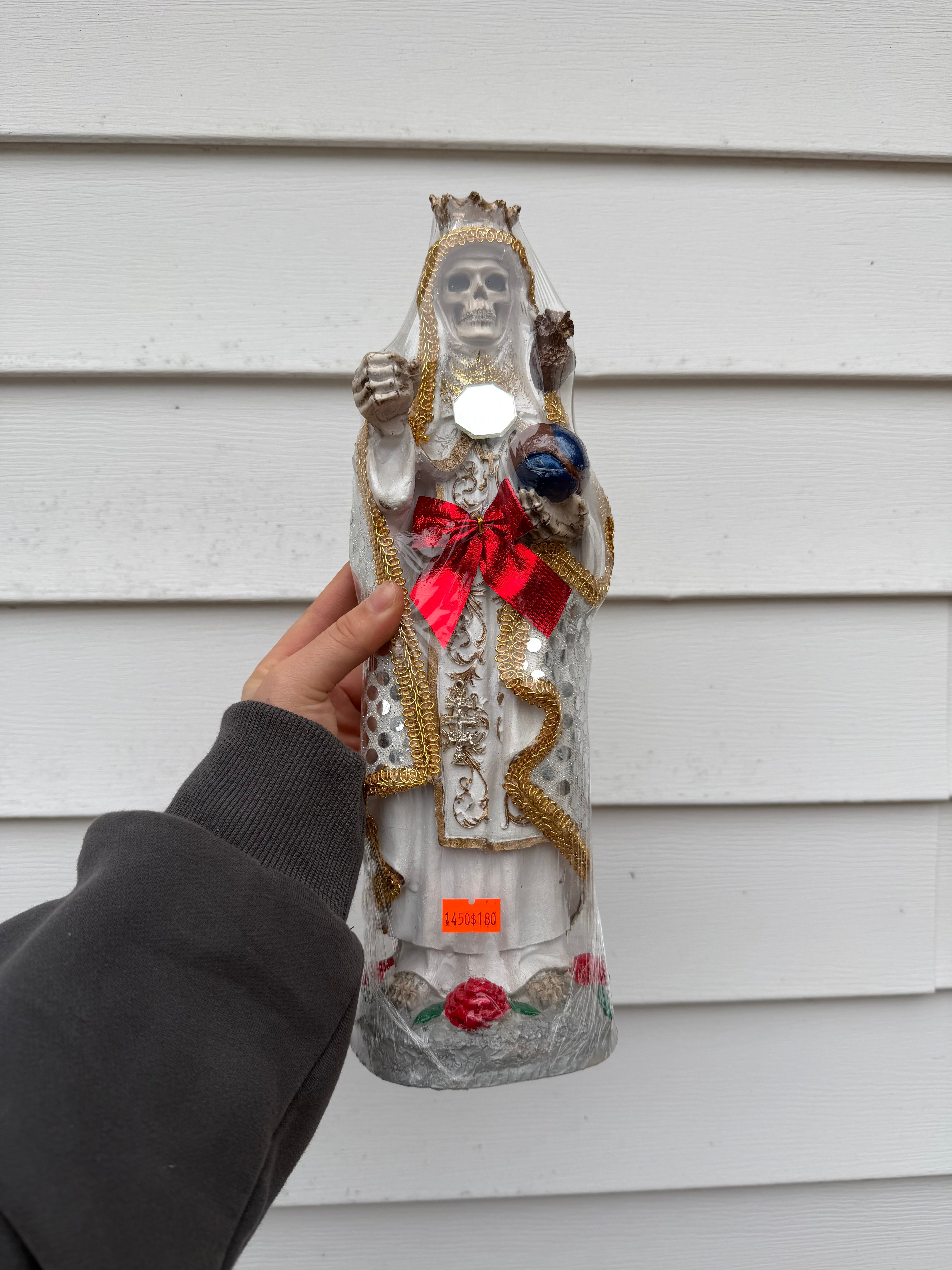 Santa Muerte 13.5in Decor Statue