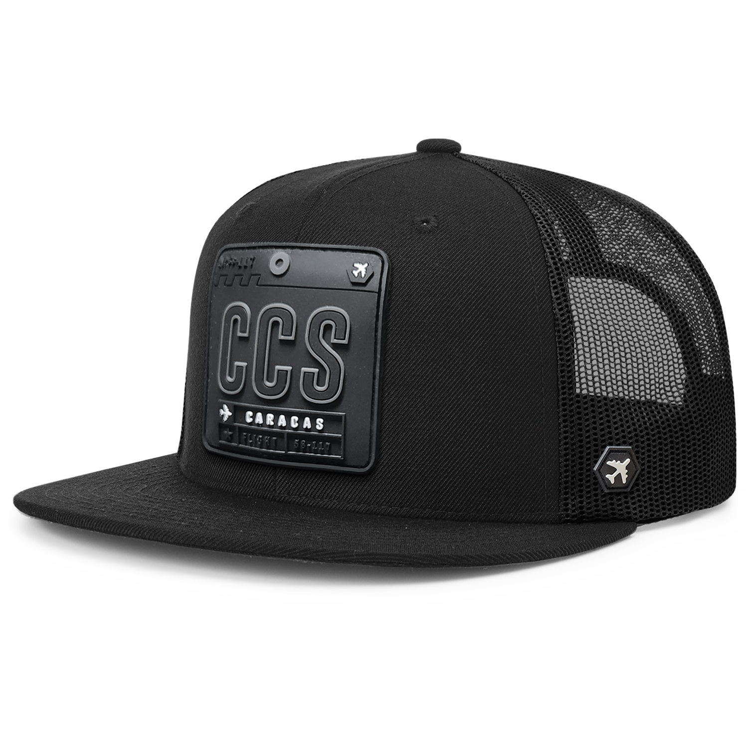 CCS - Caracas Monochromatic Flat Trucker