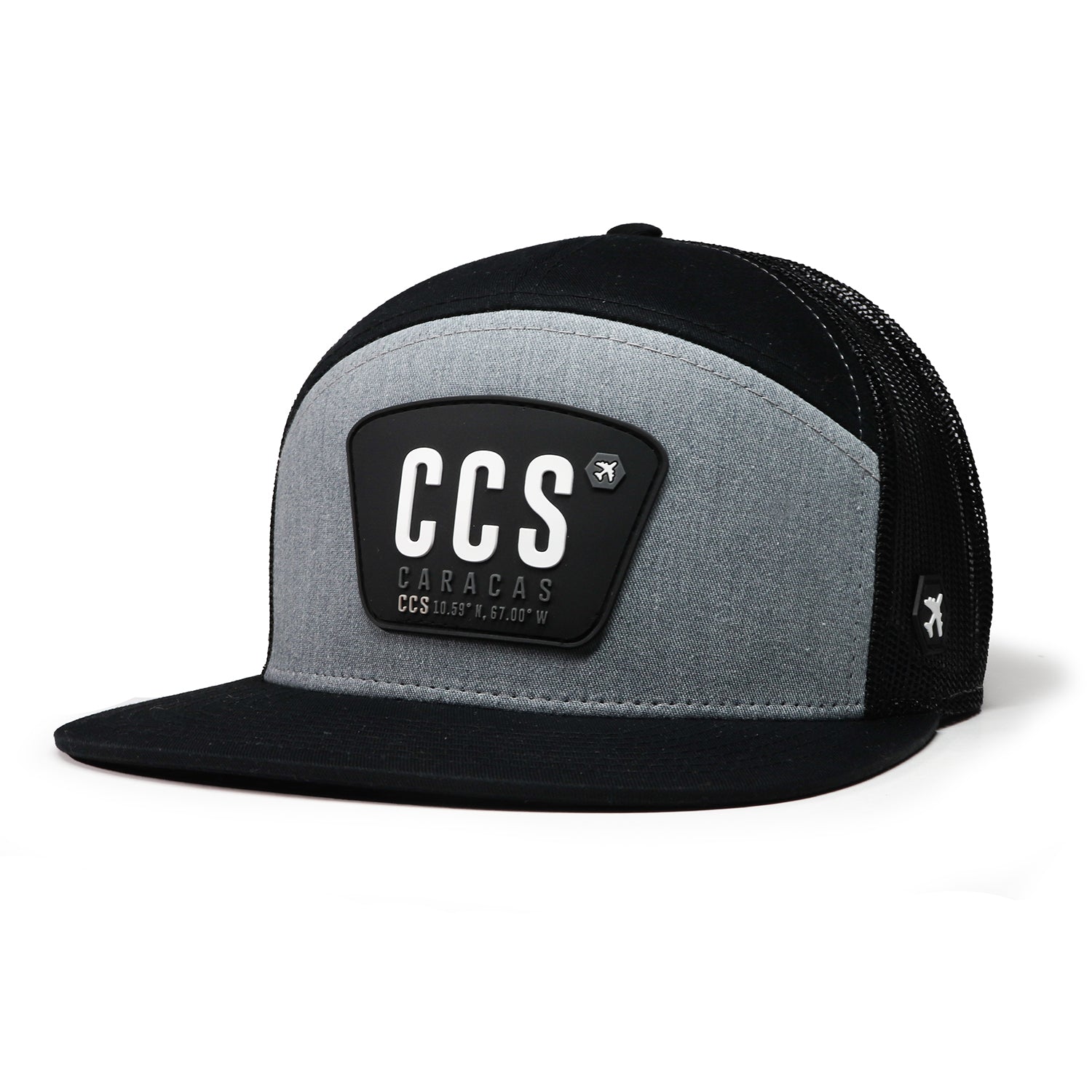 VZLA 7 Panel CCS - Heather Black